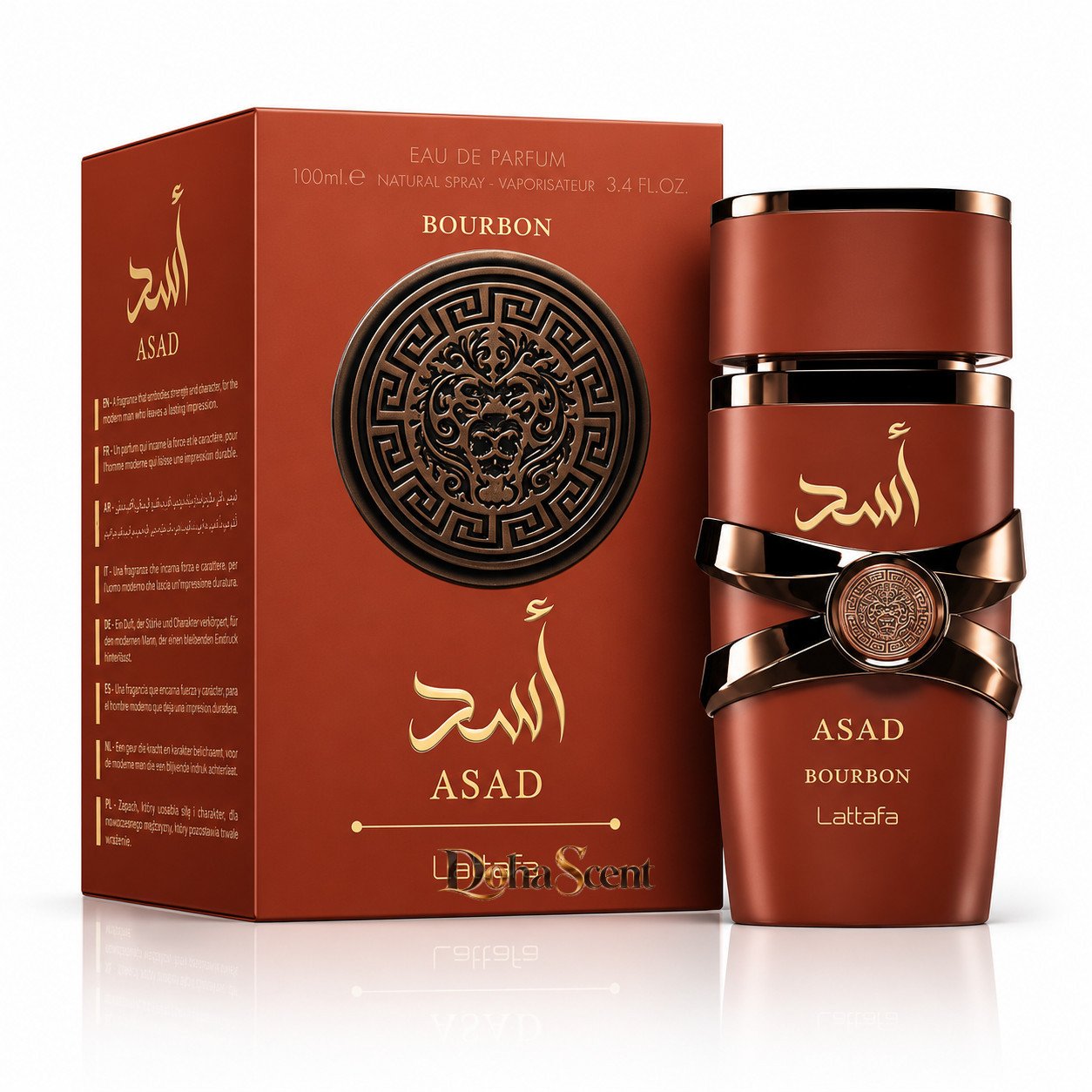 LATTAFA ASAD BOURBON — 100ML