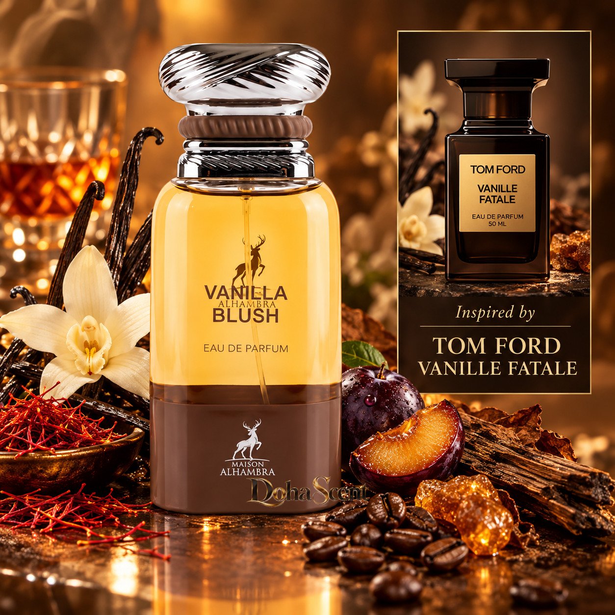 Maison Al Hambra Vanilla Blush EDP – 80 ML