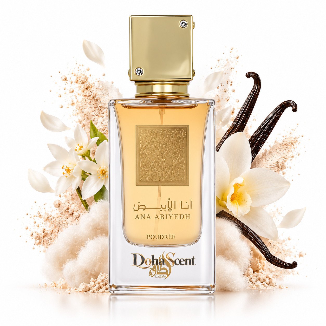 Lattafa ANA ABIYEDH POUDREE – LATTAFA 60ML