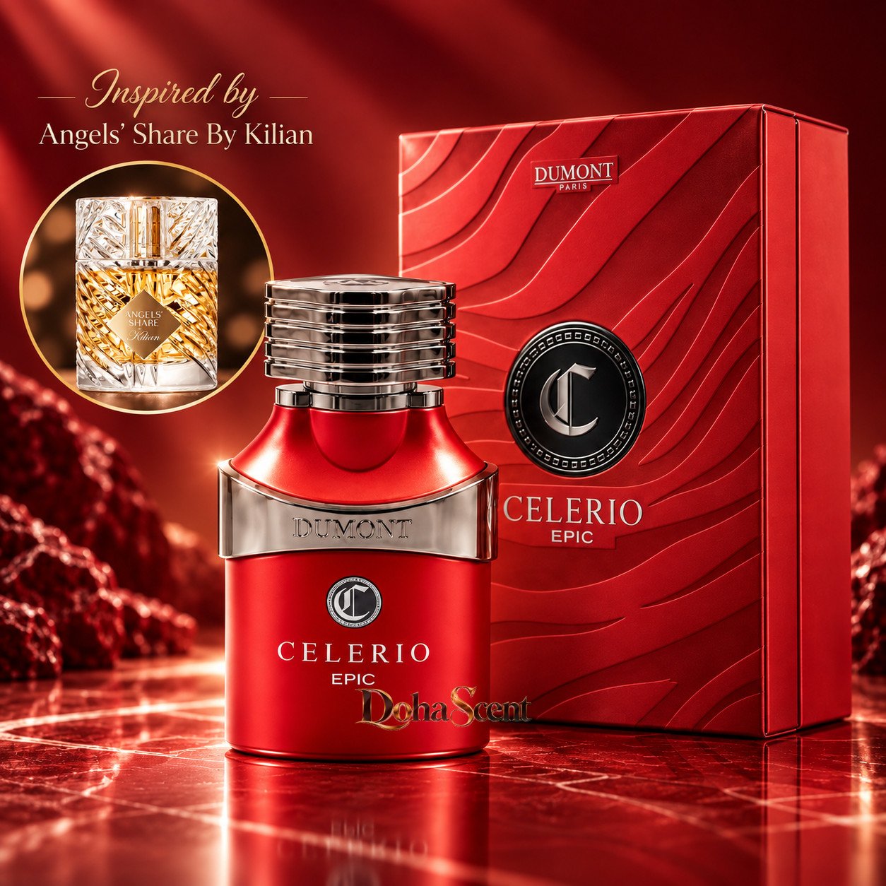Dumont Paris Celerio Epic Qatar Eau de Parfum – 100 ML