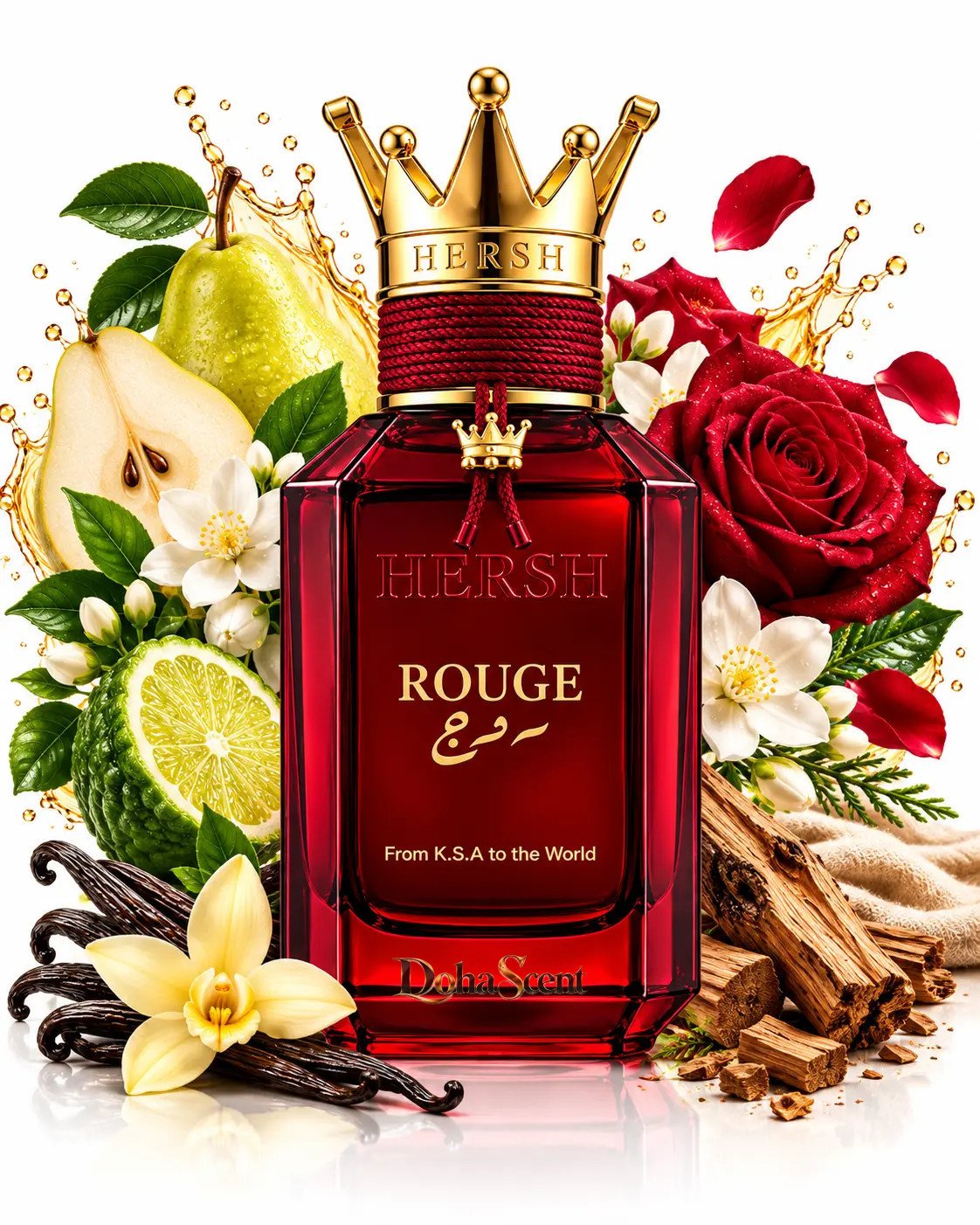 Al Ezz Oud Hersh Rouge 100ml