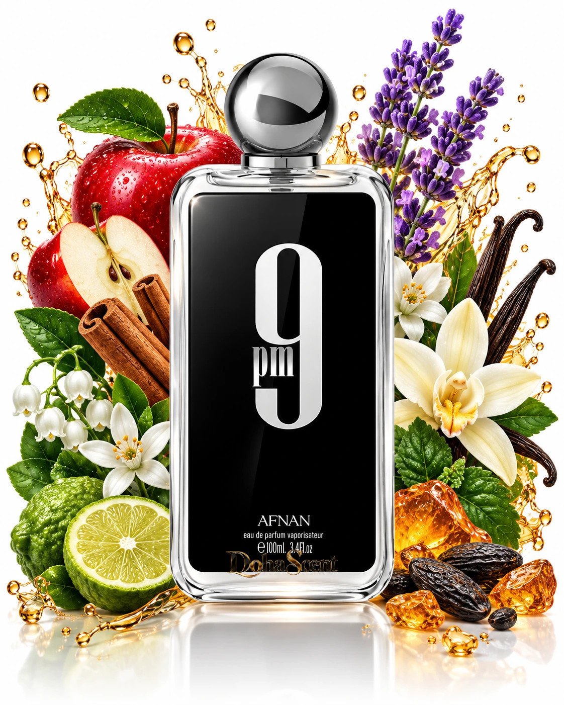Afnan 9 PM - Afnan Perfumes - 100 ml