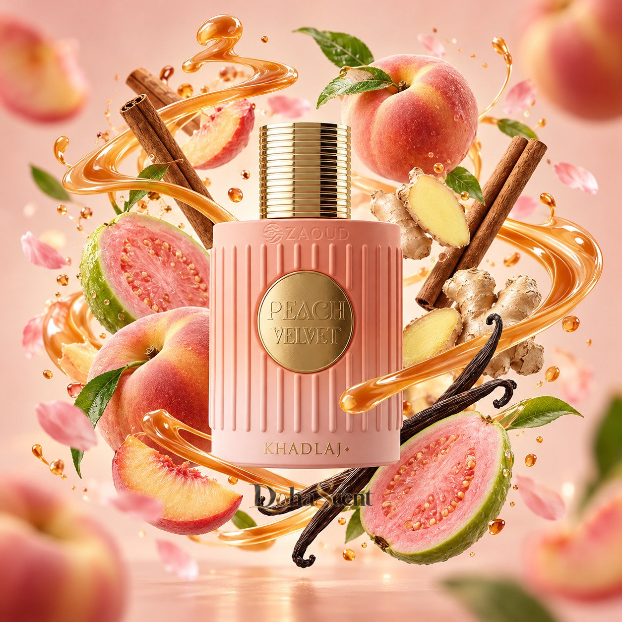 Khadlaj Khadlaj Peach Velvet Extrait de Parfum – 100 ML