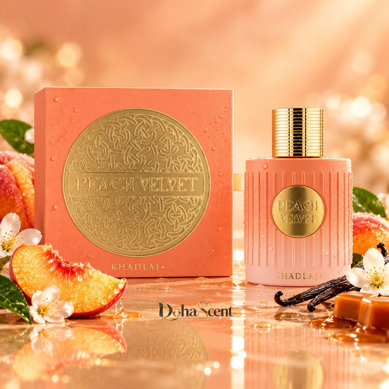 Khadlaj Peach Velvet Extrait de Parfum – 100 ML